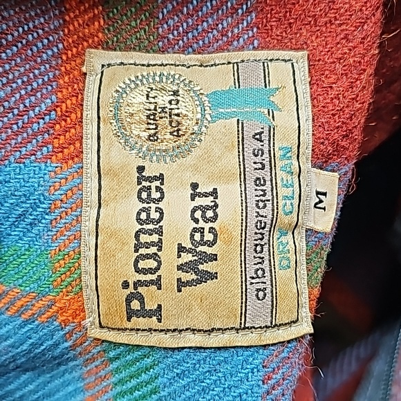 Vintage 60s 70s Plaid Poncho Cape sz M Women's - Picture 5 of 5